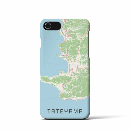 【館山2（千葉県）】地図柄iPhoneケース（バックカバータイプ）