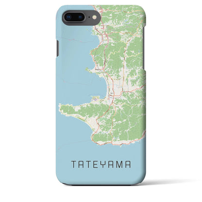 【館山2（千葉県）】地図柄iPhoneケース（バックカバータイプ）