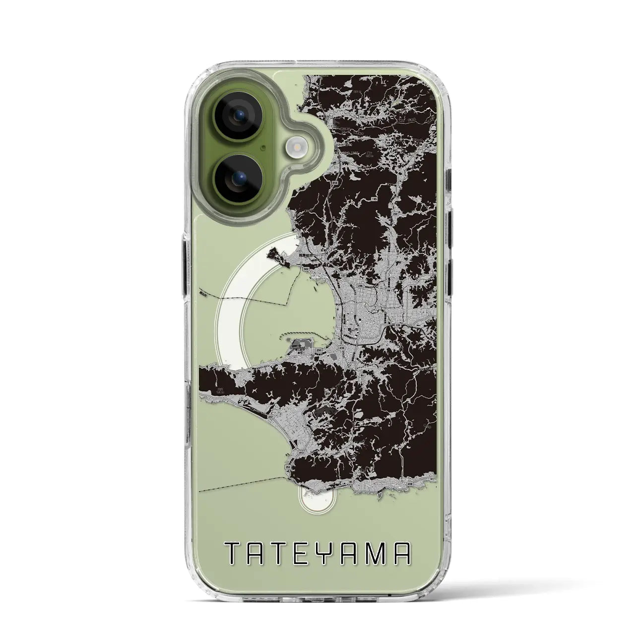 【館山2（千葉県）】地図柄iPhoneケース（MagSafeタイプ）