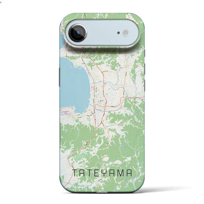 【館山（千葉県）】地図柄iPhoneケース（バックカバータイプ）