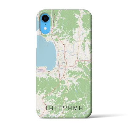 【館山（千葉県）】地図柄iPhoneケース（バックカバータイプ）