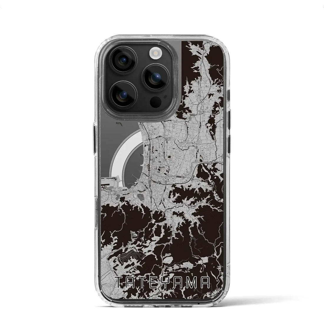 【館山(千葉県)】地図柄iPhoneケース(MagSafeタイプ)