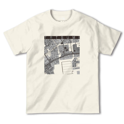 【辰巳（東京都）】地図柄ヘビーウェイトTシャツ
