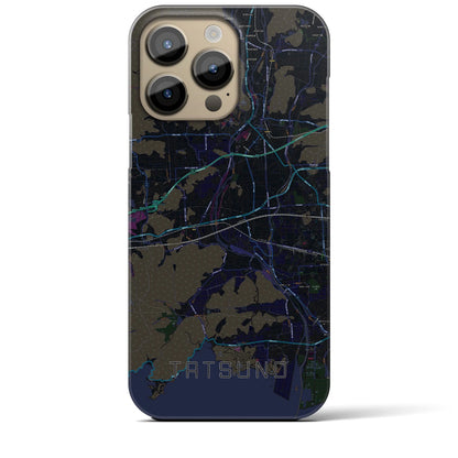 【たつの（兵庫県）】地図柄iPhoneケース（バックカバータイプ）