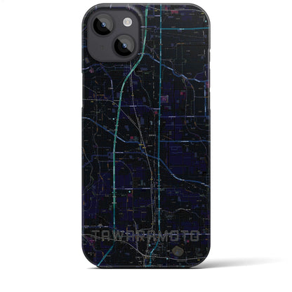 【田原本（奈良県）】地図柄iPhoneケース（バックカバータイプ）