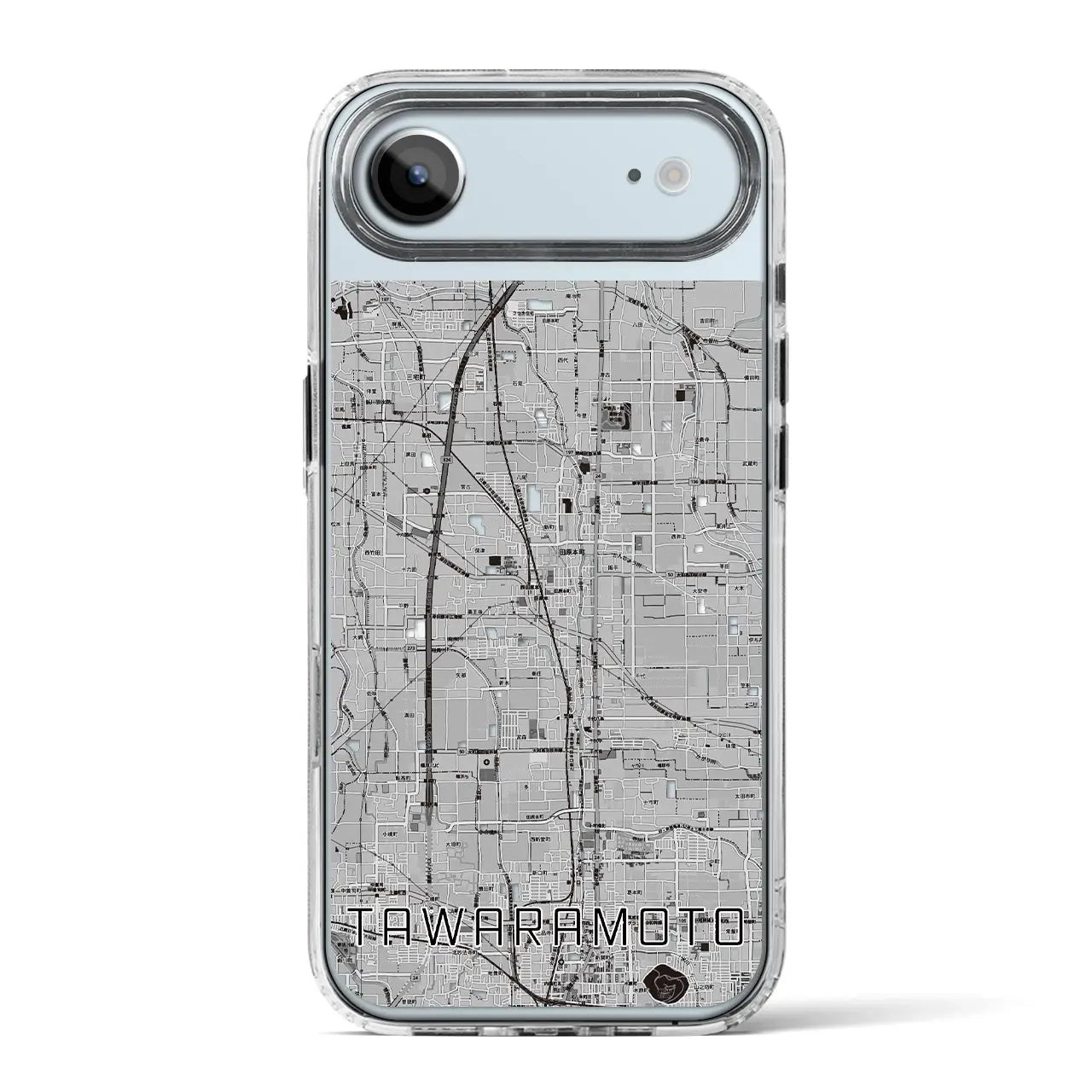 【田原本（奈良県）】地図柄iPhoneケース（MagSafeタイプ）