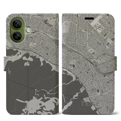 【手稲（北海道）】地図柄iPhoneケース（手帳タイプ）