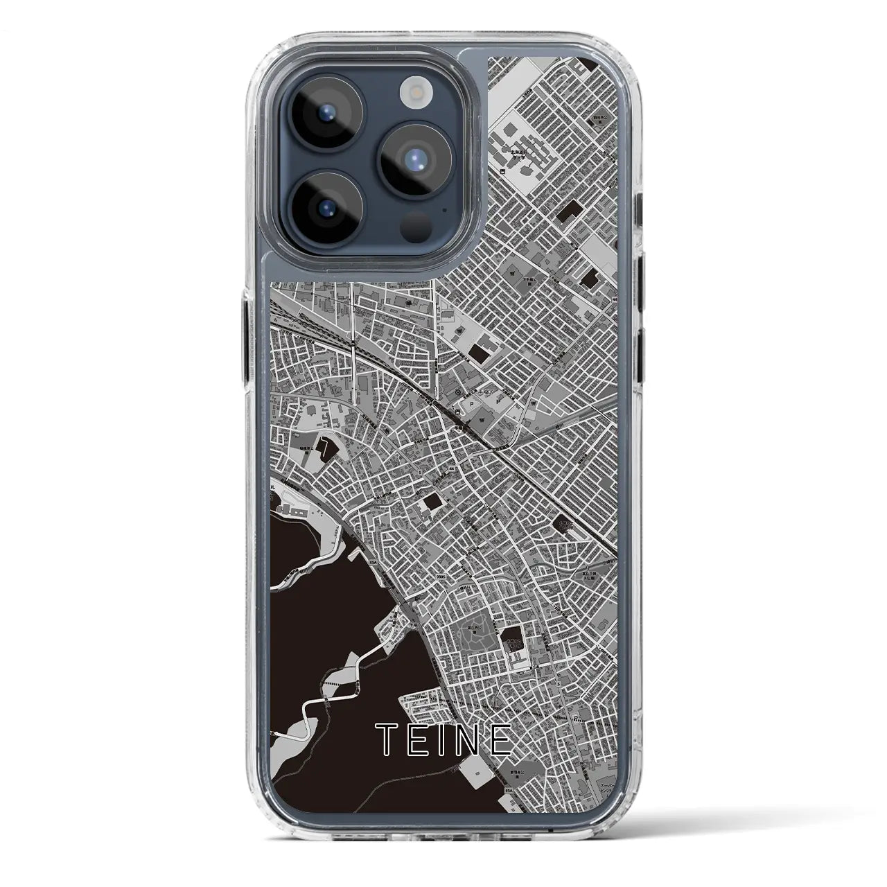 【手稲（北海道）】地図柄iPhoneケース（MagSafeタイプ）
