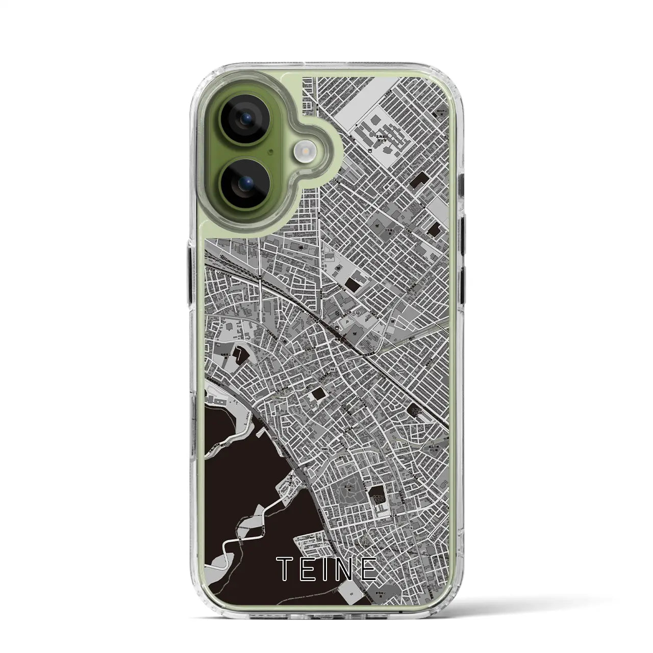 【手稲（北海道）】地図柄iPhoneケース（MagSafeタイプ）