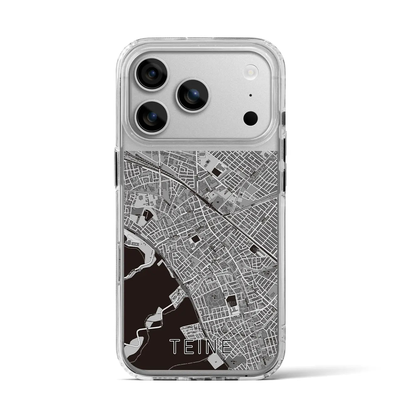 【手稲（北海道）】地図柄iPhoneケース（MagSafeタイプ）