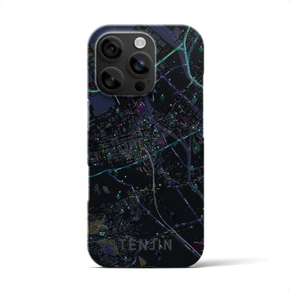 【天神（福岡県）】地図柄iPhoneケース（バックカバータイプ）