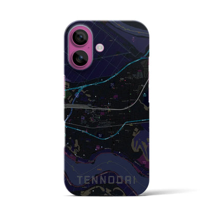 【天王台（千葉県）】地図柄iPhoneケース（バックカバータイプ）