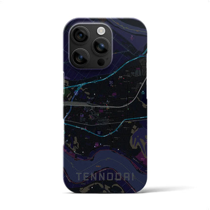 【天王台（千葉県）】地図柄iPhoneケース（バックカバータイプ）