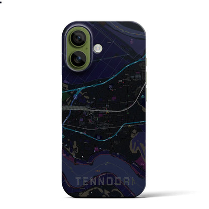 【天王台（千葉県）】地図柄iPhoneケース（バックカバータイプ）