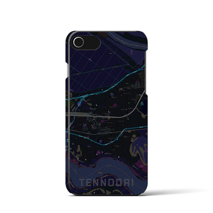 【天王台（千葉県）】地図柄iPhoneケース（バックカバータイプ）