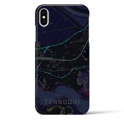 【天王台（千葉県）】地図柄iPhoneケース（バックカバータイプ）