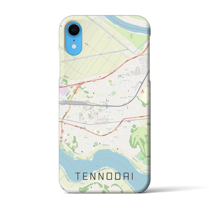 【天王台（千葉県）】地図柄iPhoneケース（バックカバータイプ）