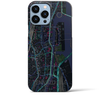 【天王洲アイル（東京都）】地図柄iPhoneケース（バックカバータイプ）