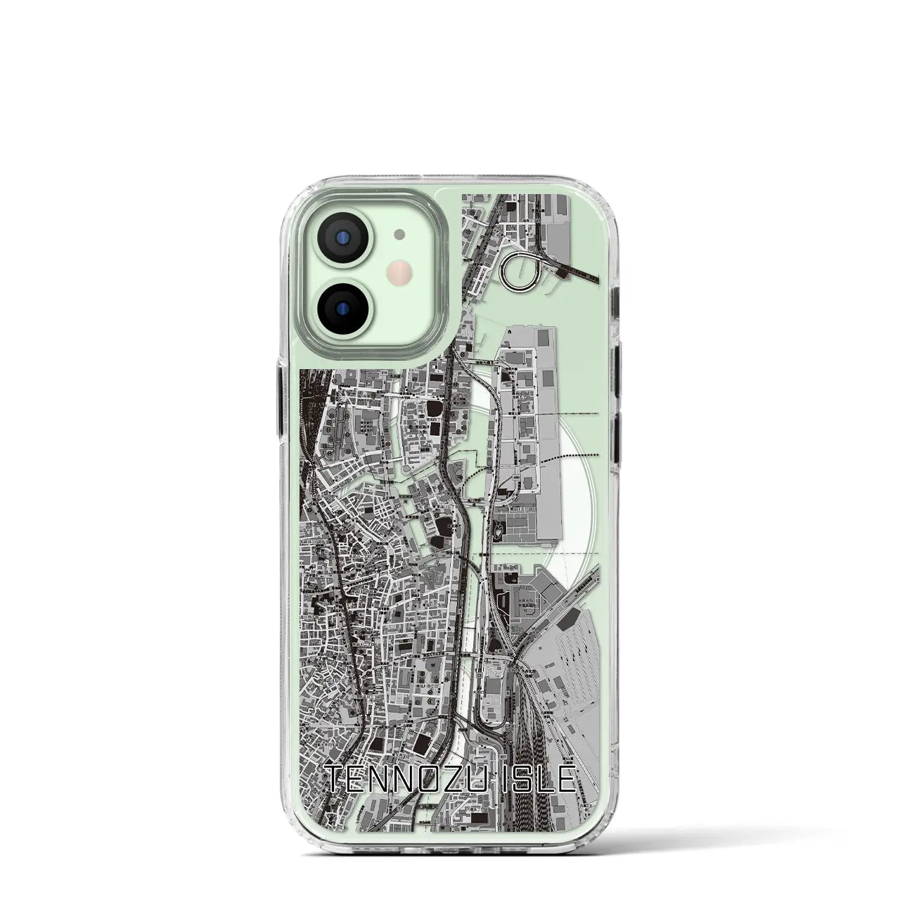 【天王洲アイル（東京都）】地図柄iPhoneケース（MagSafeタイプ）