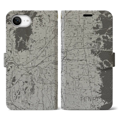 【天理（奈良県）】地図柄iPhoneケース（手帳タイプ）