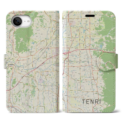 【天理（奈良県）】地図柄iPhoneケース（手帳タイプ）