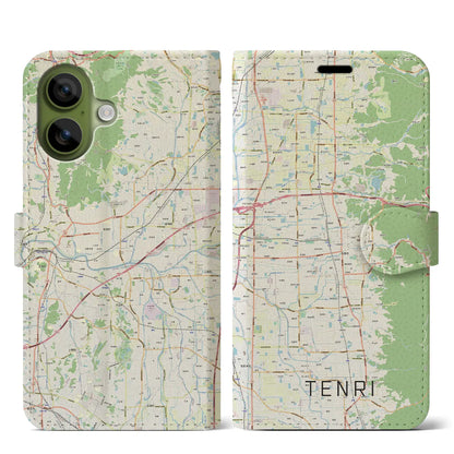 【天理（奈良県）】地図柄iPhoneケース（手帳タイプ）