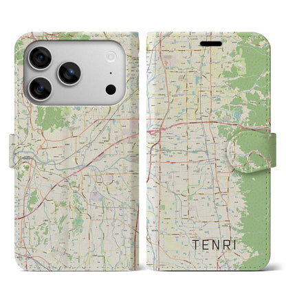 【天理（奈良県）】地図柄iPhoneケース（手帳タイプ）