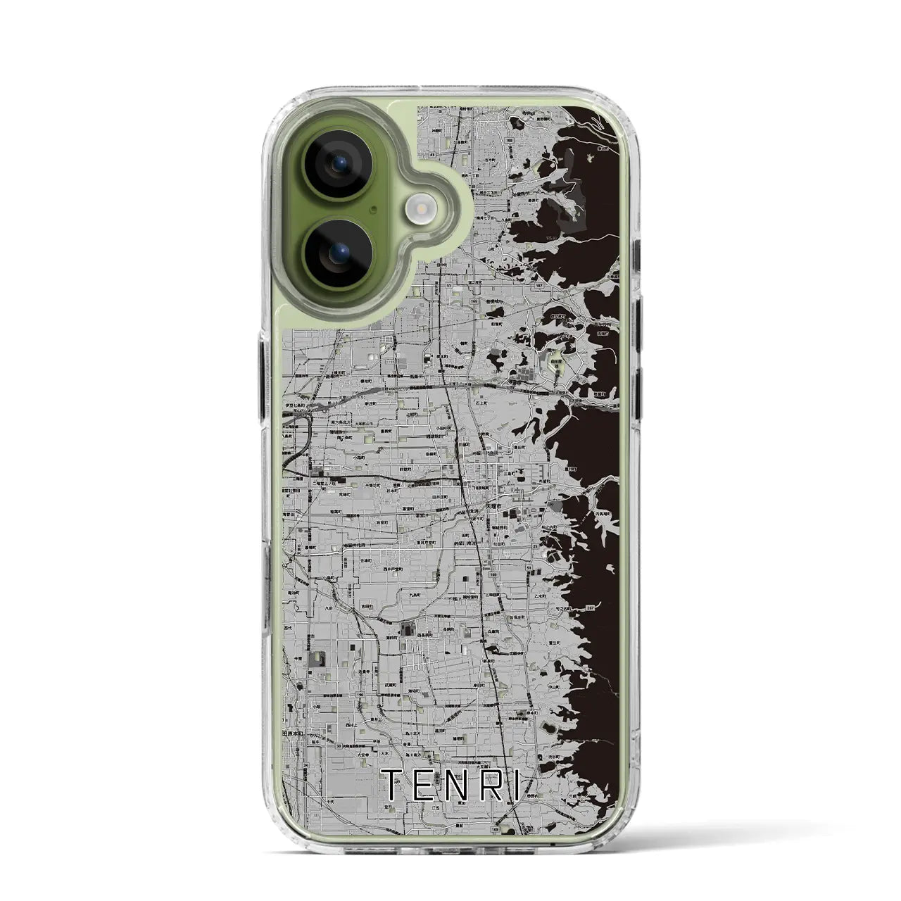 【天理（奈良県）】地図柄iPhoneケース（MagSafeタイプ）