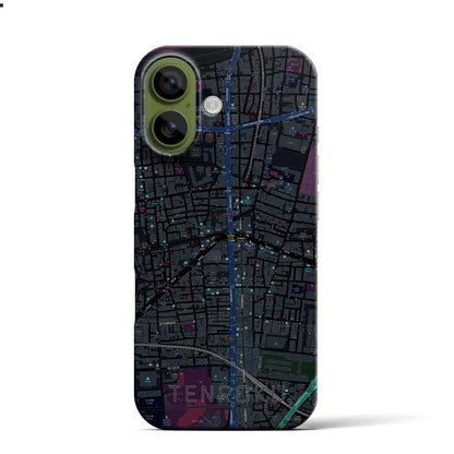 【天六（大阪府）】地図柄iPhoneケース（バックカバータイプ）