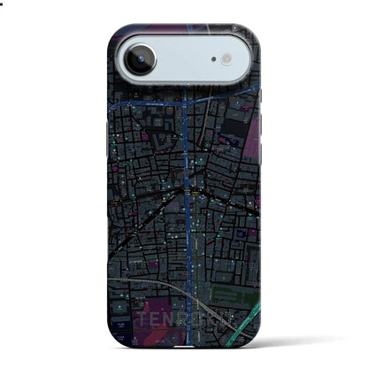 【天六（大阪府）】地図柄iPhoneケース（バックカバータイプ）