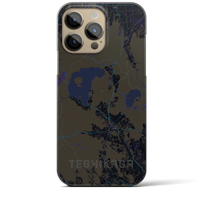 【弟子屈（北海道）】地図柄iPhoneケース（バックカバータイプ）