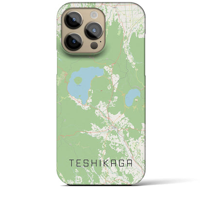 【弟子屈（北海道）】地図柄iPhoneケース（バックカバータイプ）