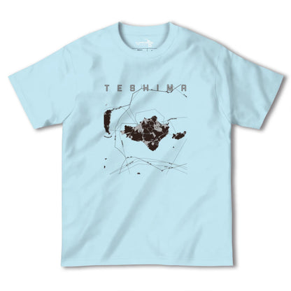 【豊島（香川県）】地図柄ヘビーウェイトTシャツ