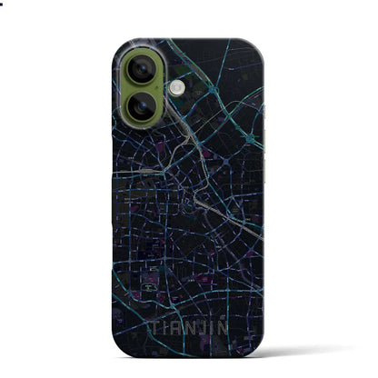 【天津（中華人民共和国）】地図柄iPhoneケース（バックカバータイプ）