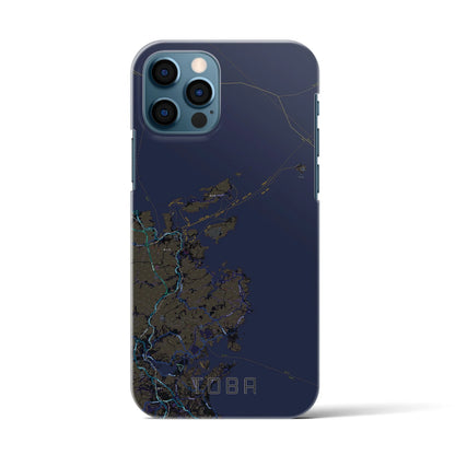 【鳥羽（三重県）】地図柄iPhoneケース（バックカバータイプ）