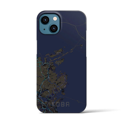 【鳥羽（三重県）】地図柄iPhoneケース（バックカバータイプ）