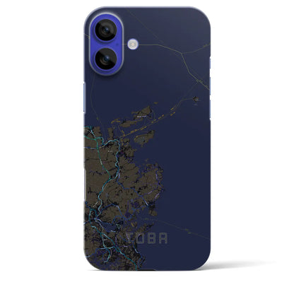 【鳥羽（三重県）】地図柄iPhoneケース（バックカバータイプ）