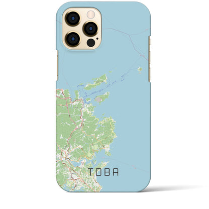 【鳥羽（三重県）】地図柄iPhoneケース（バックカバータイプ）