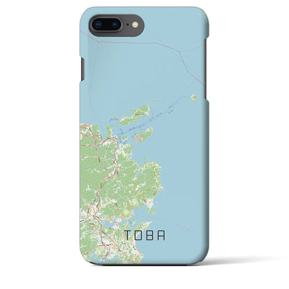 【鳥羽（三重県）】地図柄iPhoneケース（バックカバータイプ）