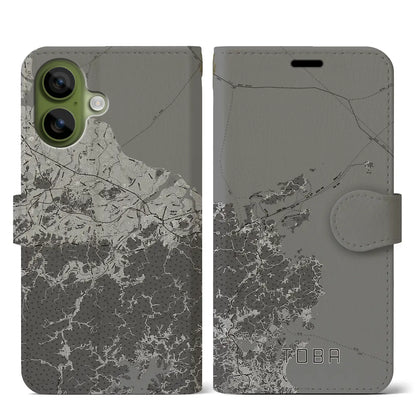 【鳥羽（三重県）】地図柄iPhoneケース（手帳タイプ）