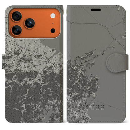 【鳥羽（三重県）】地図柄iPhoneケース（手帳タイプ）