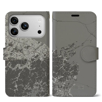 【鳥羽（三重県）】地図柄iPhoneケース（手帳タイプ）