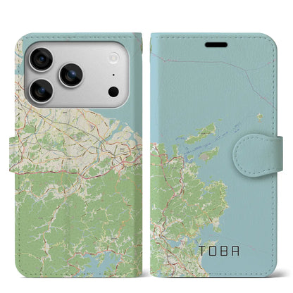 【鳥羽（三重県）】地図柄iPhoneケース（手帳タイプ）