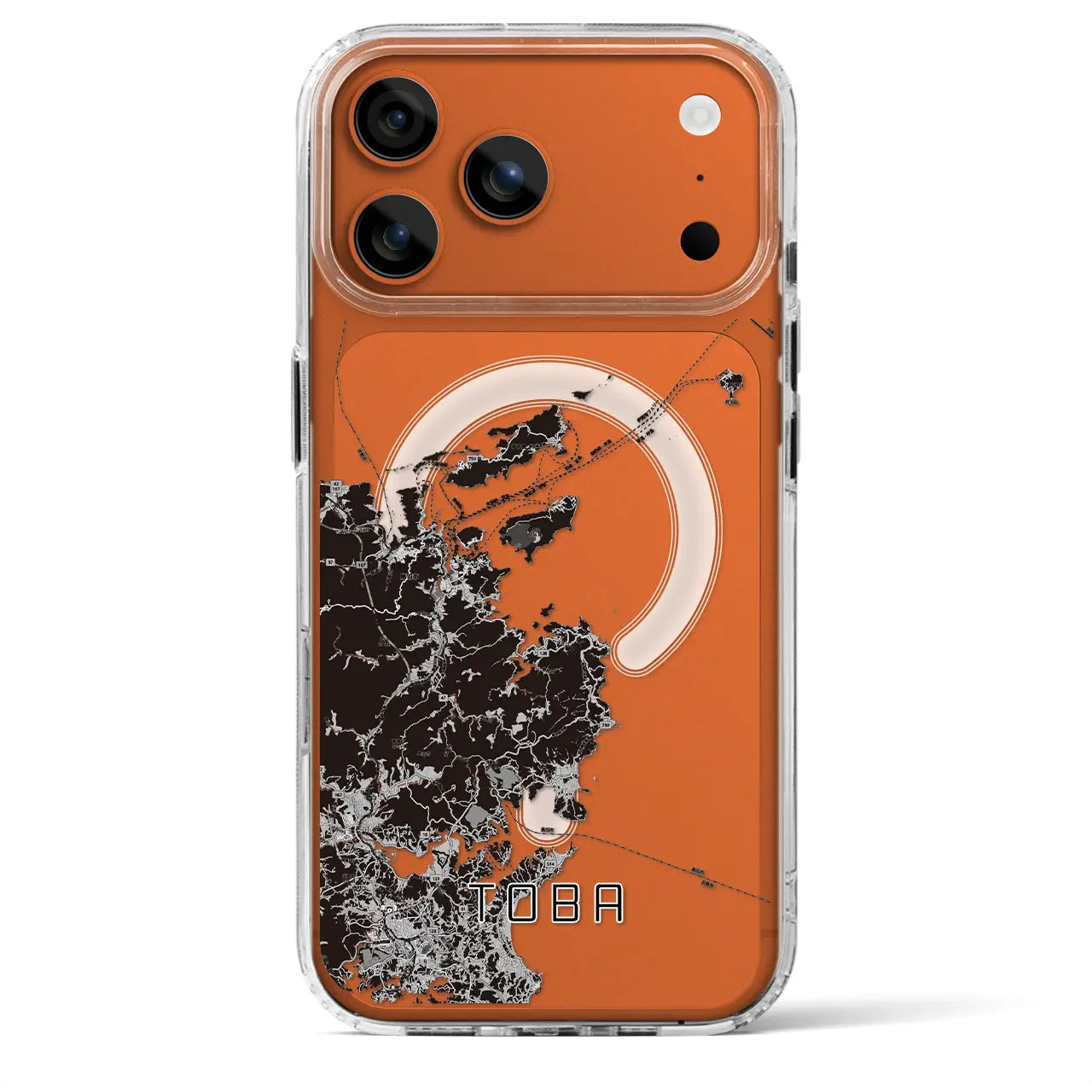 【鳥羽（三重県）】地図柄iPhoneケース（MagSafeタイプ）