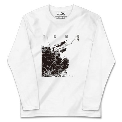 【鳥羽（三重県）】地図柄ロングスリーブTシャツ