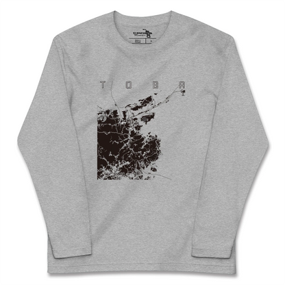 【鳥羽（三重県）】地図柄ロングスリーブTシャツ