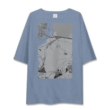 【戸畑（福岡県）】地図柄ビッグシルエットTシャツ