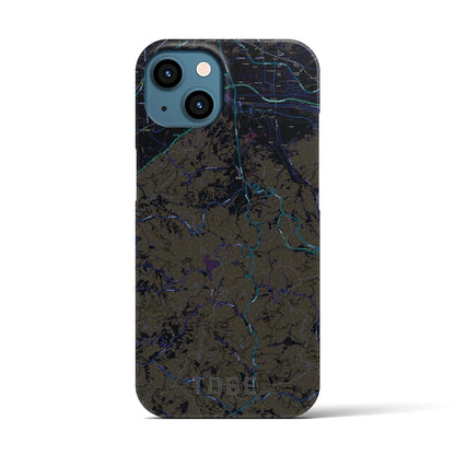 【砥部（愛媛県）】地図柄iPhoneケース（バックカバータイプ）