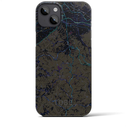 【砥部（愛媛県）】地図柄iPhoneケース（バックカバータイプ）