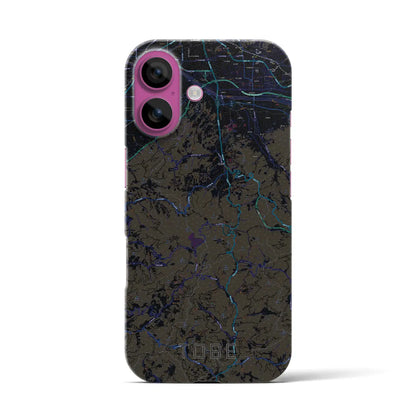 【砥部（愛媛県）】地図柄iPhoneケース（バックカバータイプ）